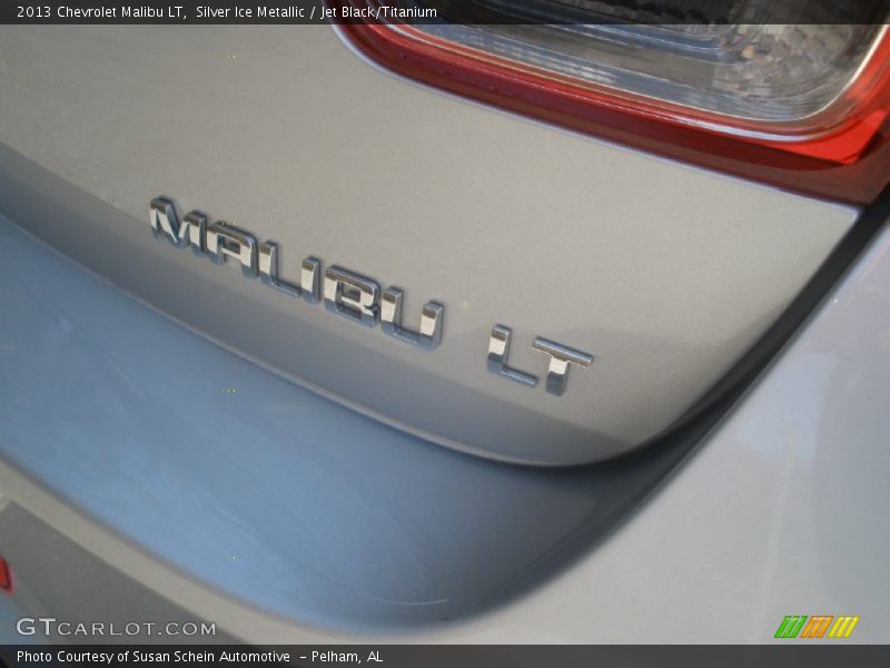 Silver Ice Metallic / Jet Black/Titanium 2013 Chevrolet Malibu LT