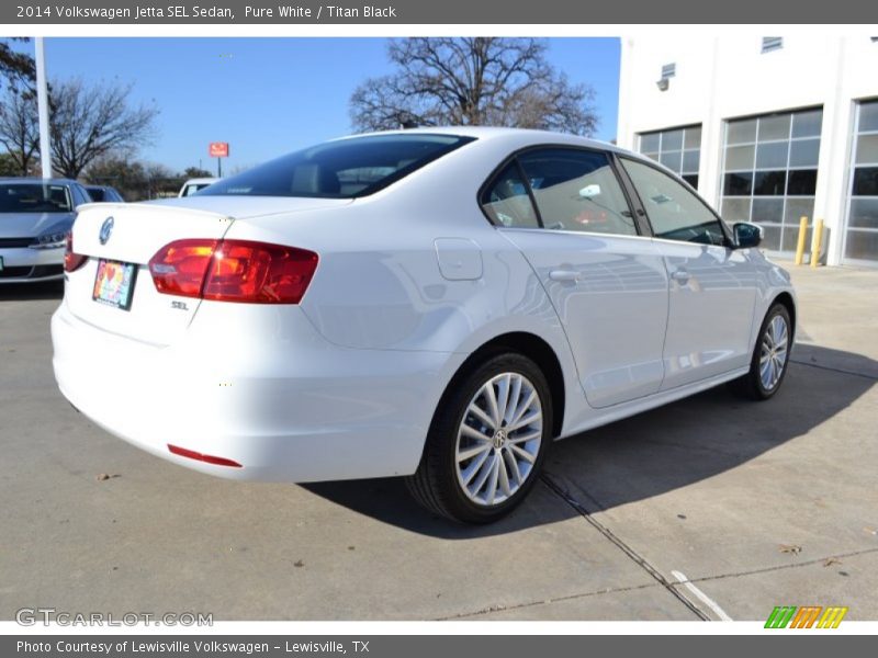 Pure White / Titan Black 2014 Volkswagen Jetta SEL Sedan