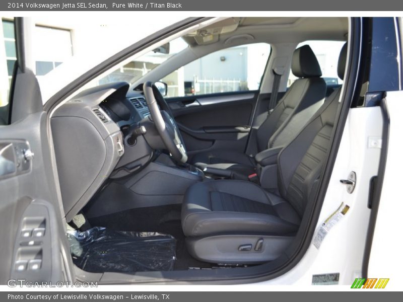 Pure White / Titan Black 2014 Volkswagen Jetta SEL Sedan