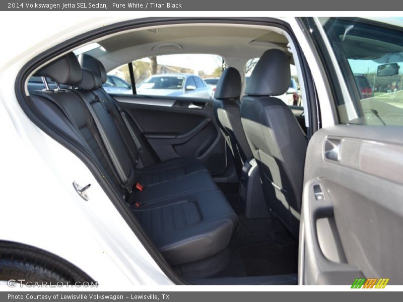 Pure White / Titan Black 2014 Volkswagen Jetta SEL Sedan