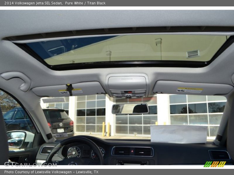Pure White / Titan Black 2014 Volkswagen Jetta SEL Sedan