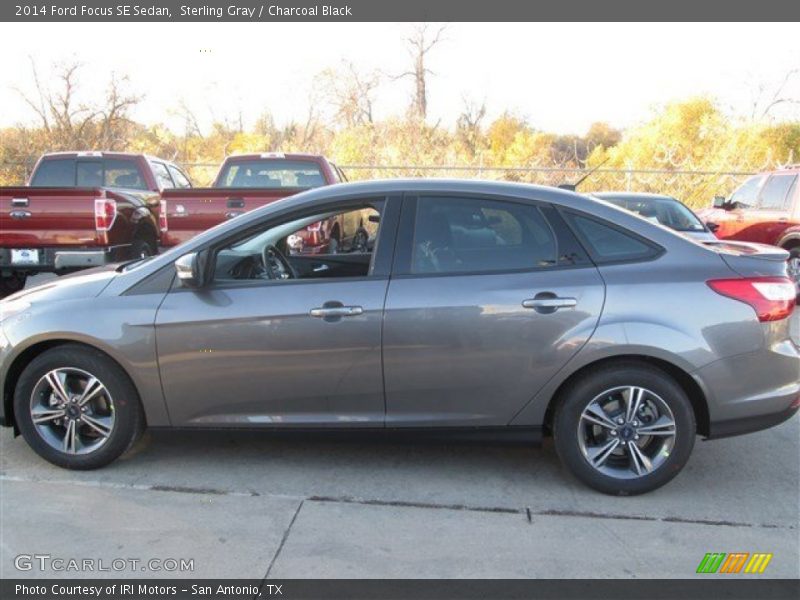 Sterling Gray / Charcoal Black 2014 Ford Focus SE Sedan
