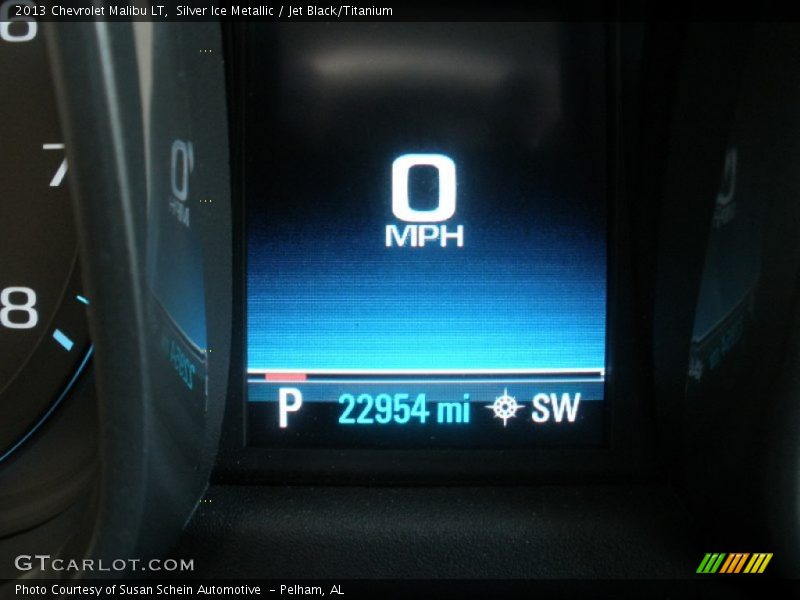 Silver Ice Metallic / Jet Black/Titanium 2013 Chevrolet Malibu LT