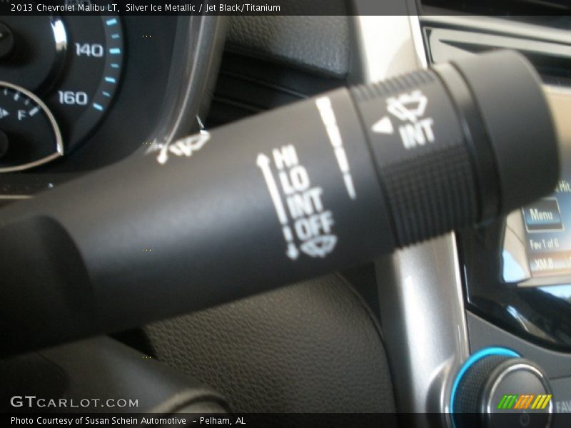Silver Ice Metallic / Jet Black/Titanium 2013 Chevrolet Malibu LT