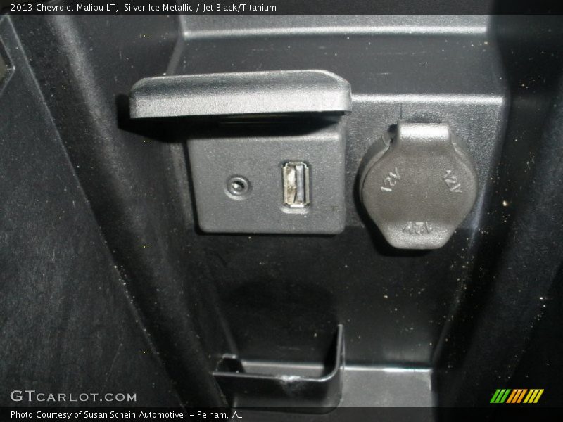 Silver Ice Metallic / Jet Black/Titanium 2013 Chevrolet Malibu LT