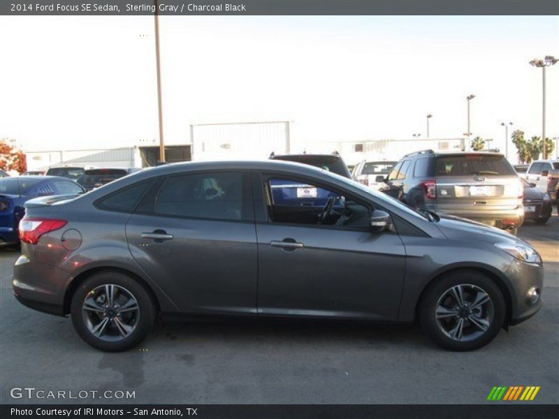 Sterling Gray / Charcoal Black 2014 Ford Focus SE Sedan