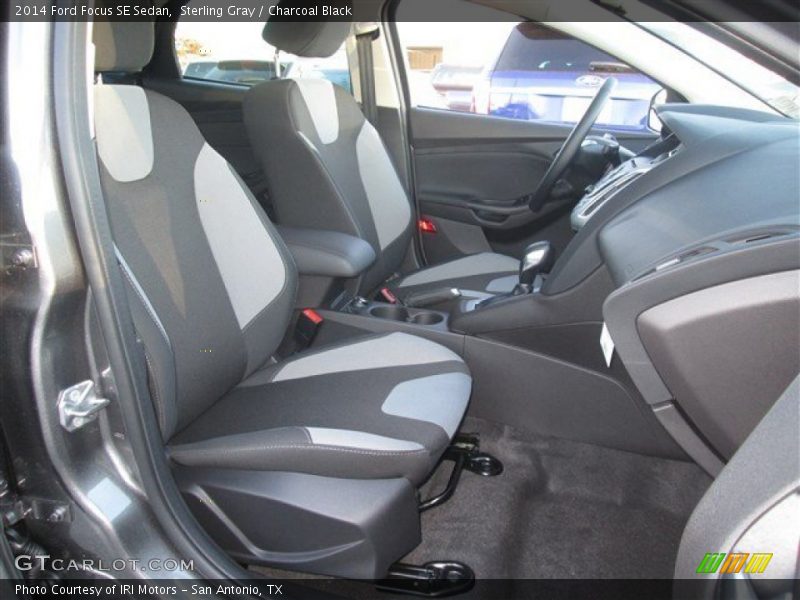 Sterling Gray / Charcoal Black 2014 Ford Focus SE Sedan