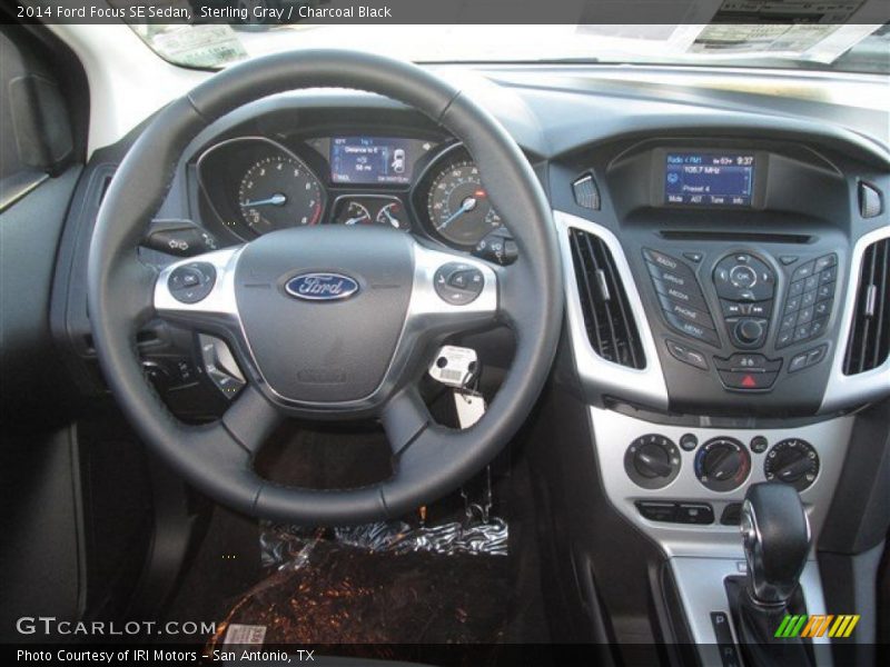 Sterling Gray / Charcoal Black 2014 Ford Focus SE Sedan