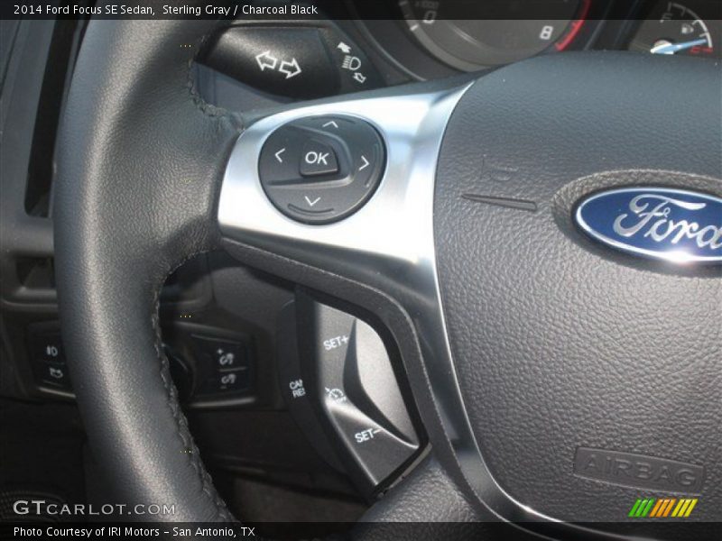 Sterling Gray / Charcoal Black 2014 Ford Focus SE Sedan