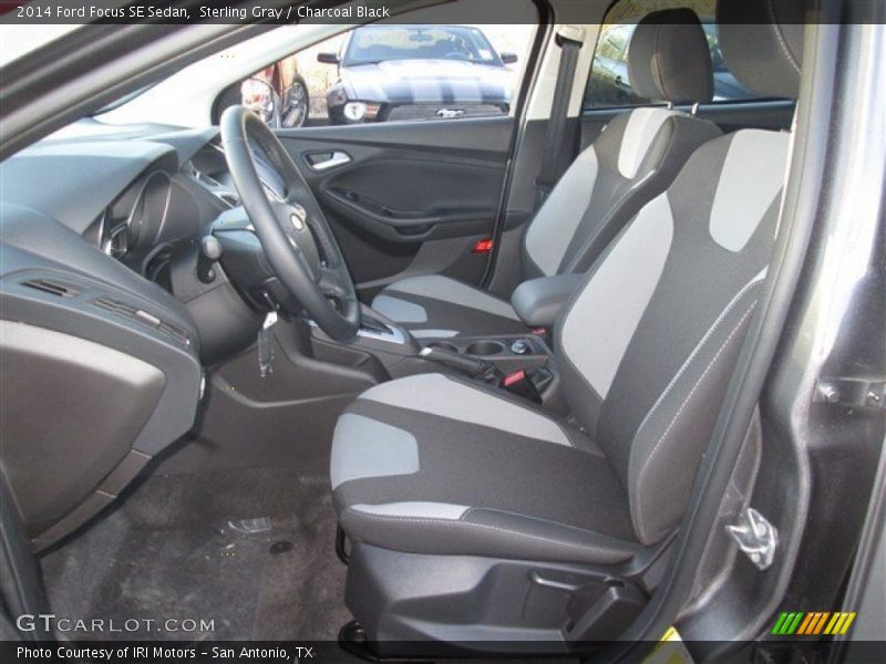 Sterling Gray / Charcoal Black 2014 Ford Focus SE Sedan