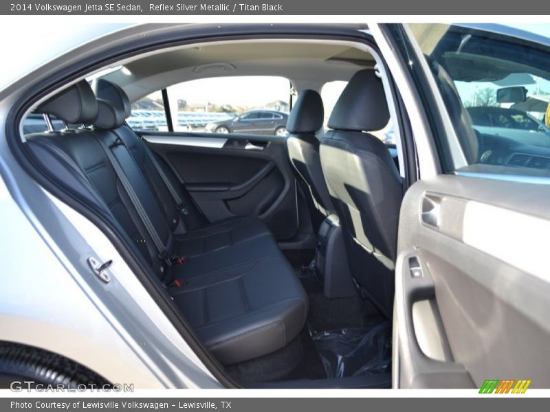 Reflex Silver Metallic / Titan Black 2014 Volkswagen Jetta SE Sedan