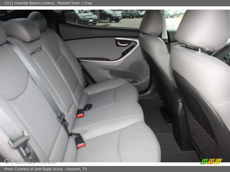 Radiant Silver / Gray 2011 Hyundai Elantra Limited