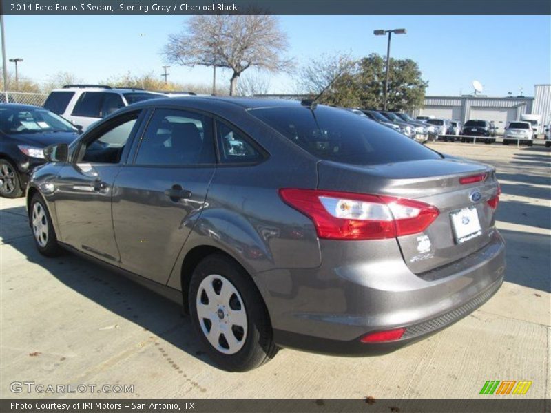 Sterling Gray / Charcoal Black 2014 Ford Focus S Sedan