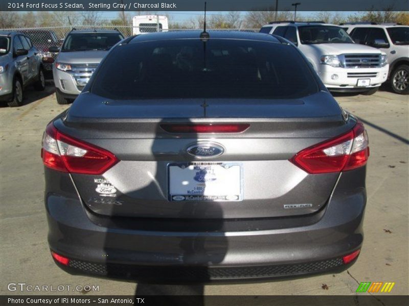 Sterling Gray / Charcoal Black 2014 Ford Focus S Sedan