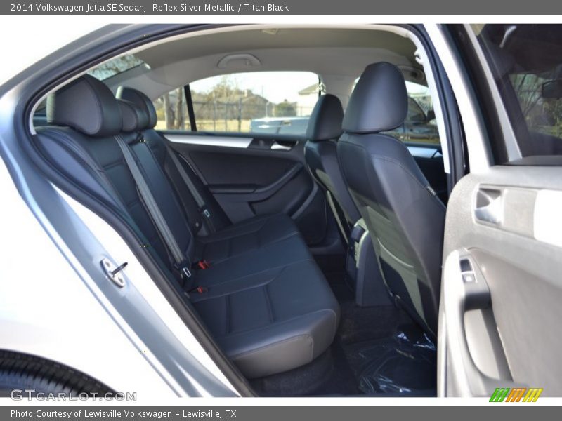 Reflex Silver Metallic / Titan Black 2014 Volkswagen Jetta SE Sedan