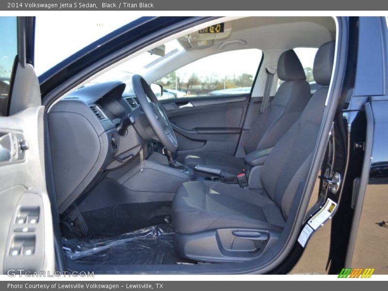 Black / Titan Black 2014 Volkswagen Jetta S Sedan