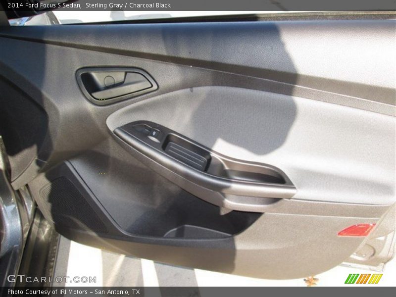 Sterling Gray / Charcoal Black 2014 Ford Focus S Sedan
