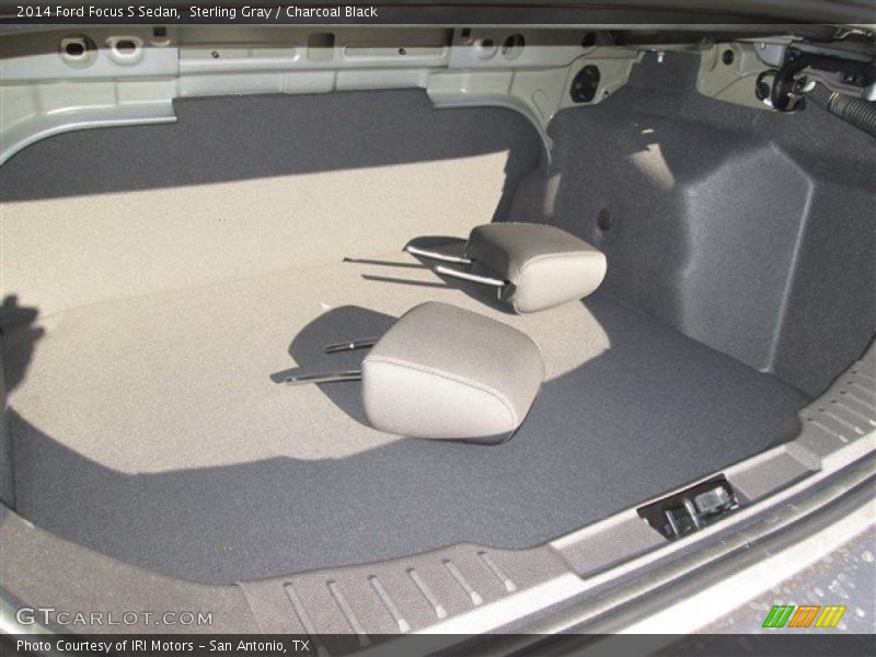 Sterling Gray / Charcoal Black 2014 Ford Focus S Sedan