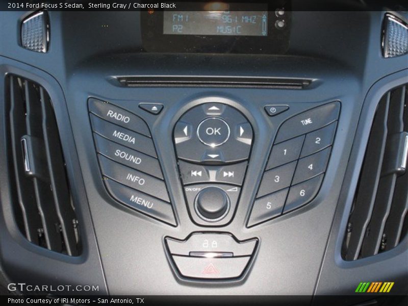 Sterling Gray / Charcoal Black 2014 Ford Focus S Sedan