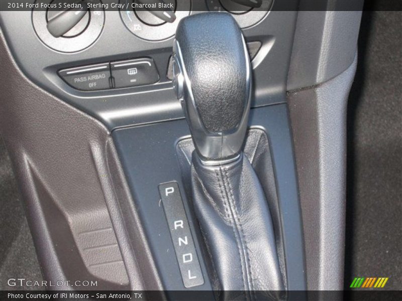 Sterling Gray / Charcoal Black 2014 Ford Focus S Sedan
