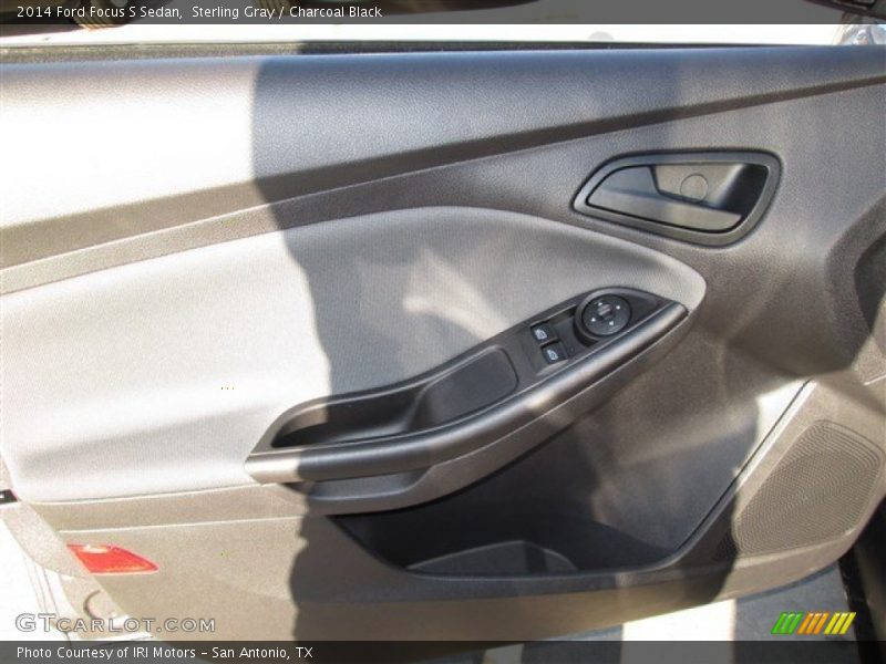 Sterling Gray / Charcoal Black 2014 Ford Focus S Sedan