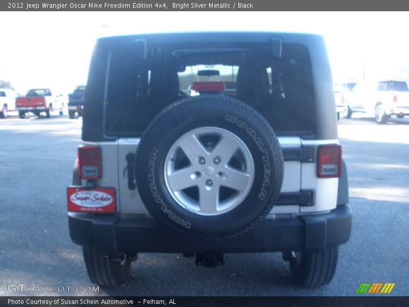 Bright Silver Metallic / Black 2012 Jeep Wrangler Oscar Mike Freedom Edition 4x4