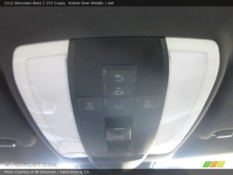 Iridium Silver Metallic / Ash 2012 Mercedes-Benz C 250 Coupe