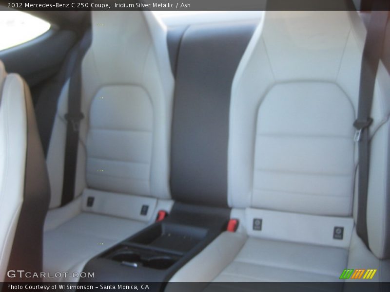 Iridium Silver Metallic / Ash 2012 Mercedes-Benz C 250 Coupe