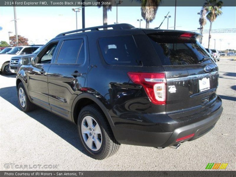 Tuxedo Black / Medium Light Stone 2014 Ford Explorer FWD
