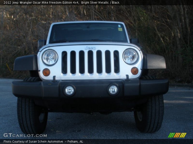 Bright Silver Metallic / Black 2012 Jeep Wrangler Oscar Mike Freedom Edition 4x4