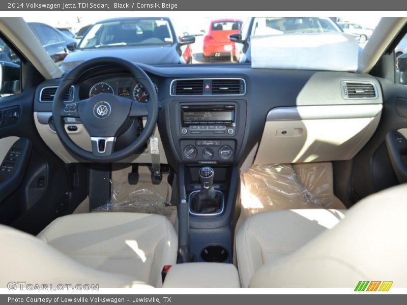 Dashboard of 2014 Jetta TDI Sedan