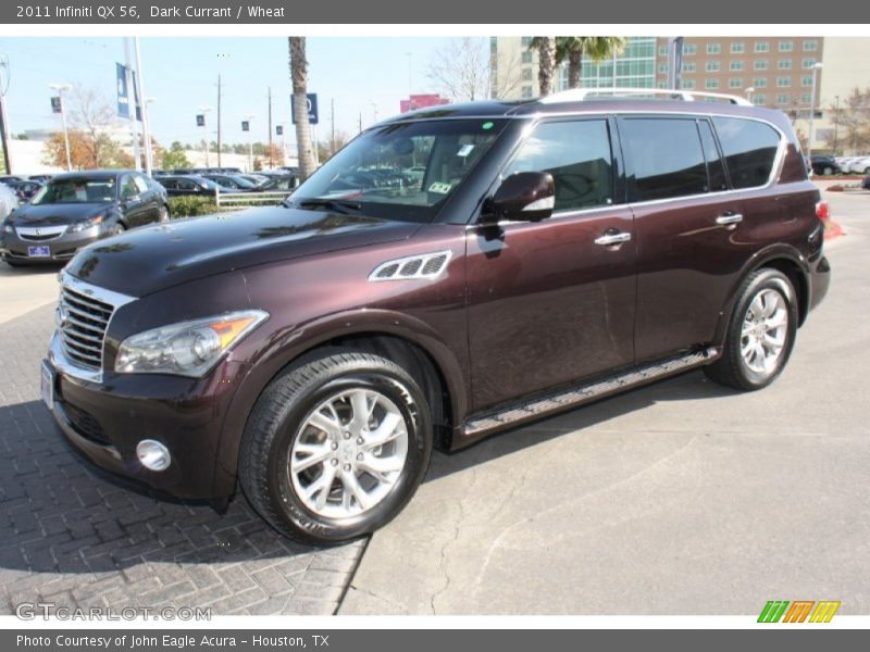 Dark Currant / Wheat 2011 Infiniti QX 56