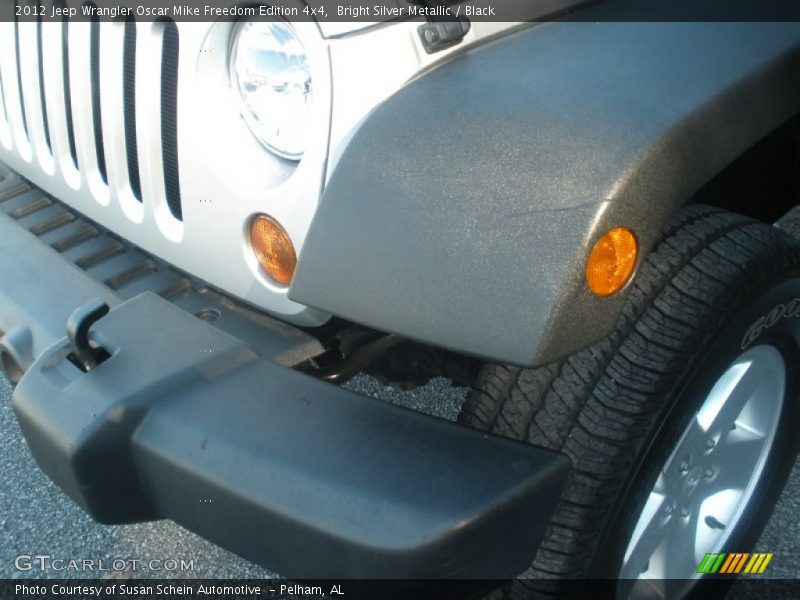 Bright Silver Metallic / Black 2012 Jeep Wrangler Oscar Mike Freedom Edition 4x4