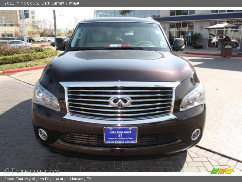 Dark Currant / Wheat 2011 Infiniti QX 56