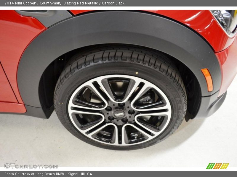 Blazing Red Metallic / Carbon Black 2014 Mini Cooper S Countryman