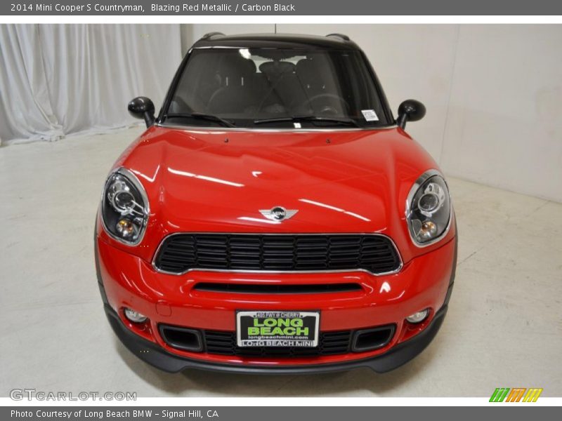 Blazing Red Metallic / Carbon Black 2014 Mini Cooper S Countryman