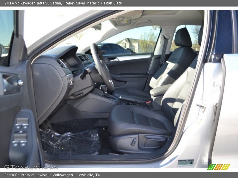 Reflex Silver Metallic / Titan Black 2014 Volkswagen Jetta SE Sedan