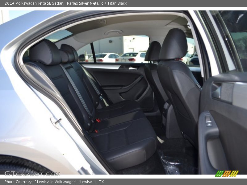 Reflex Silver Metallic / Titan Black 2014 Volkswagen Jetta SE Sedan