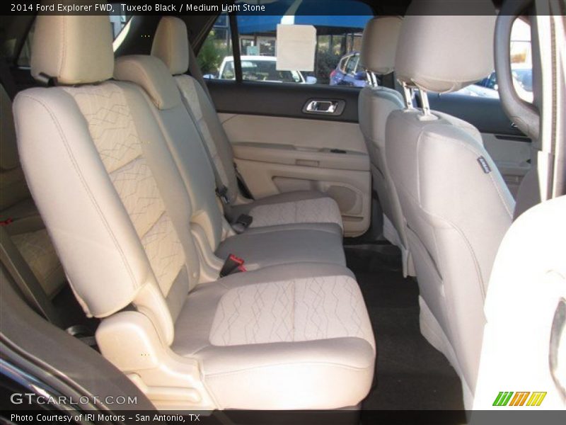 Tuxedo Black / Medium Light Stone 2014 Ford Explorer FWD