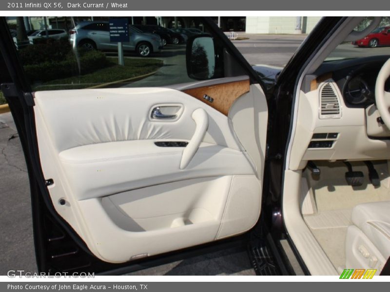 Dark Currant / Wheat 2011 Infiniti QX 56