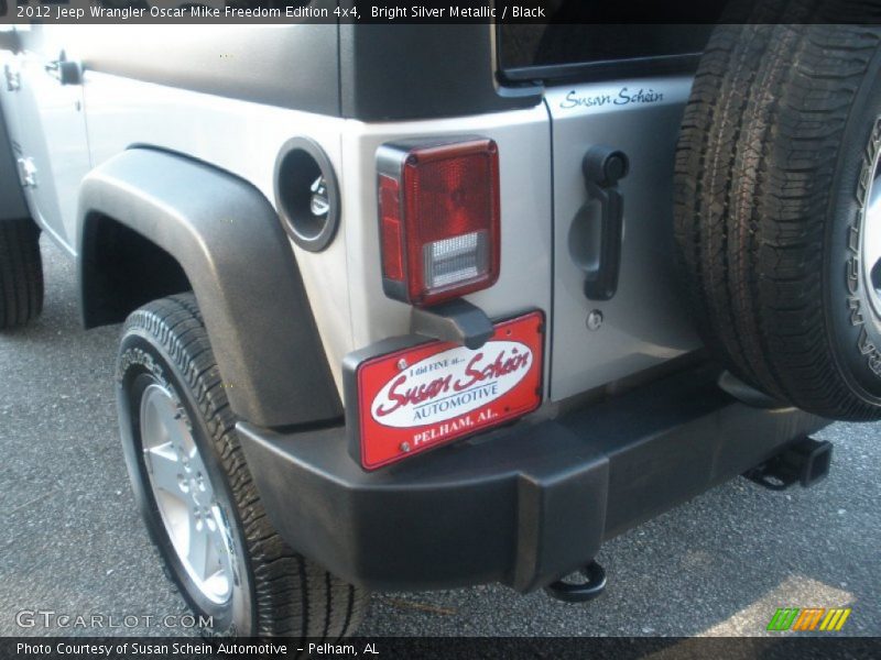 Bright Silver Metallic / Black 2012 Jeep Wrangler Oscar Mike Freedom Edition 4x4