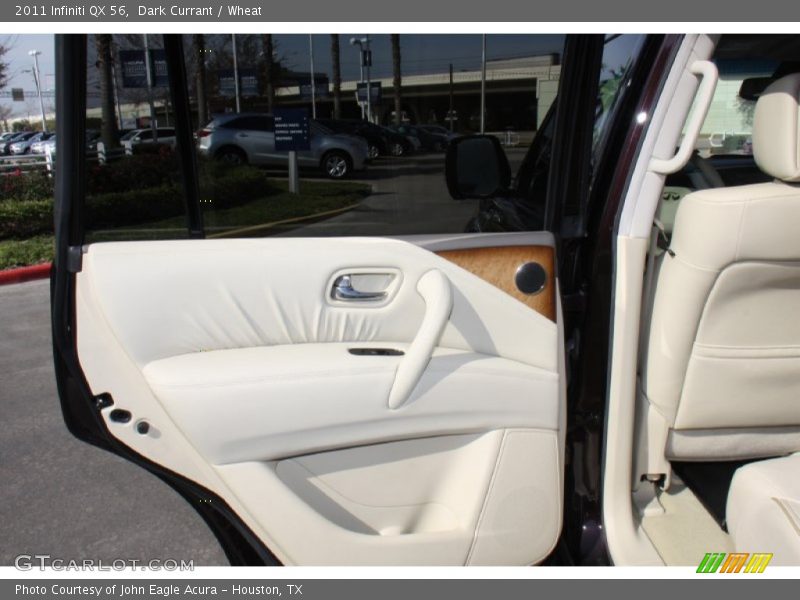 Dark Currant / Wheat 2011 Infiniti QX 56