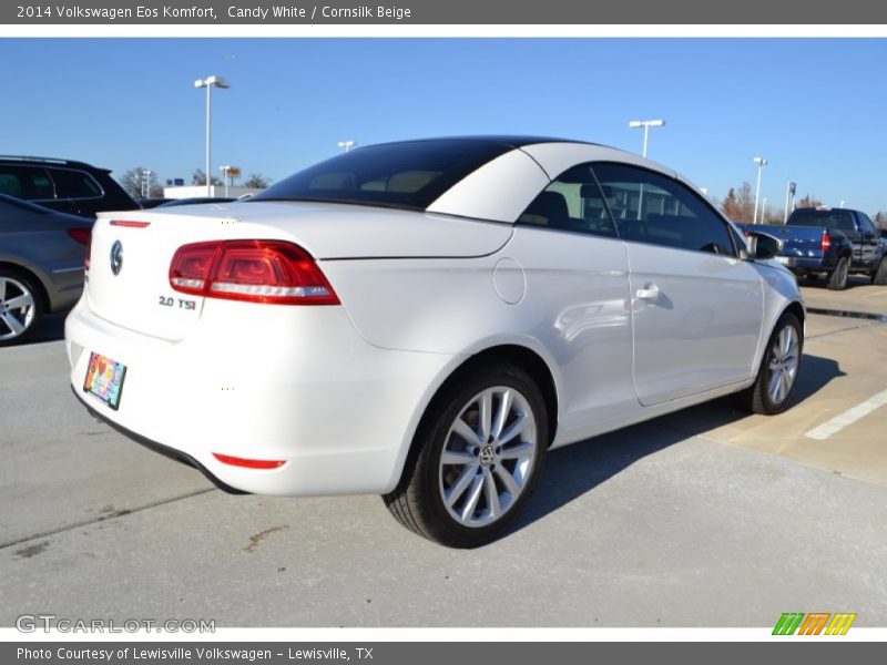 Candy White / Cornsilk Beige 2014 Volkswagen Eos Komfort