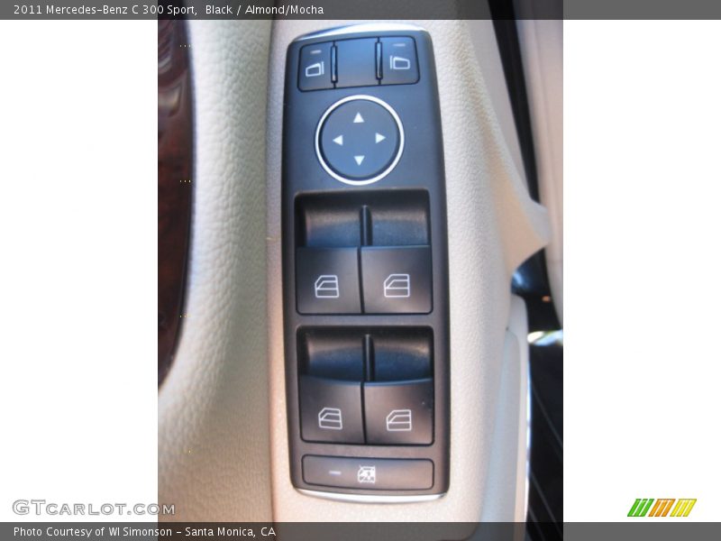 Black / Almond/Mocha 2011 Mercedes-Benz C 300 Sport