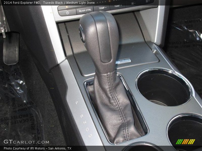 Tuxedo Black / Medium Light Stone 2014 Ford Explorer FWD