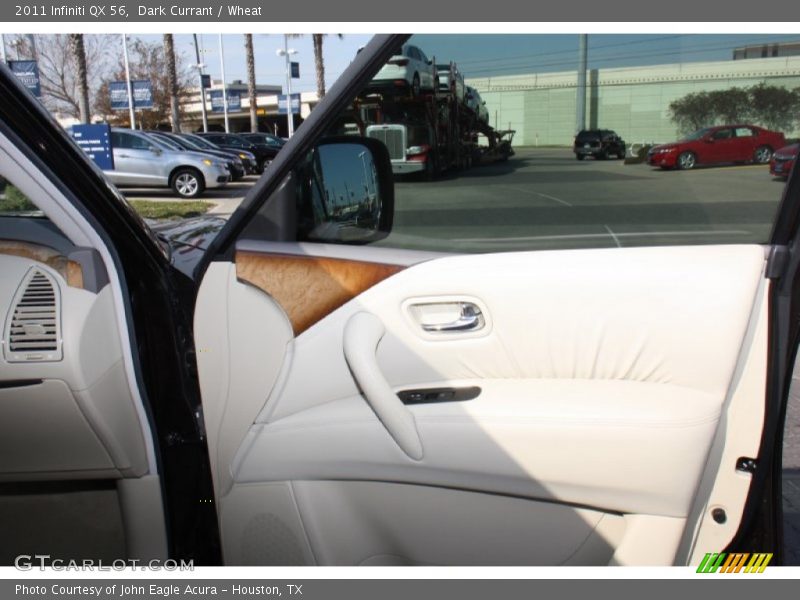 Dark Currant / Wheat 2011 Infiniti QX 56