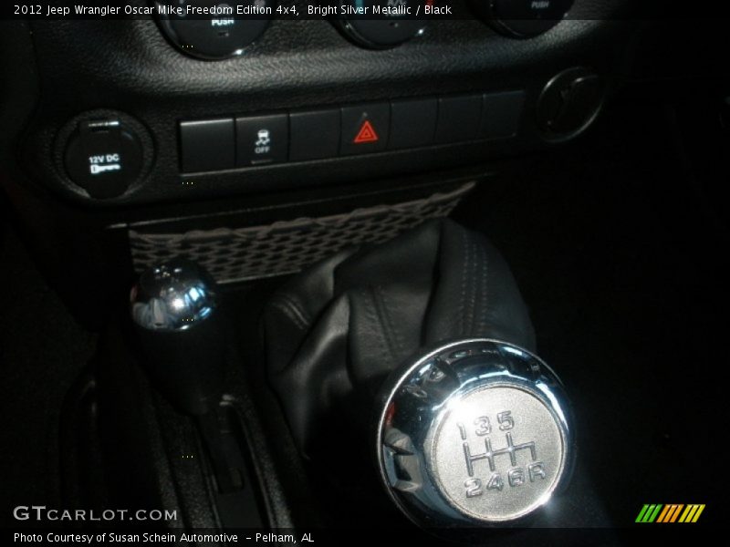 Bright Silver Metallic / Black 2012 Jeep Wrangler Oscar Mike Freedom Edition 4x4