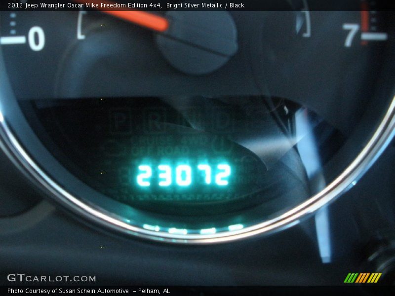 Bright Silver Metallic / Black 2012 Jeep Wrangler Oscar Mike Freedom Edition 4x4