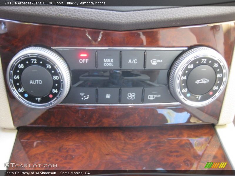 Black / Almond/Mocha 2011 Mercedes-Benz C 300 Sport