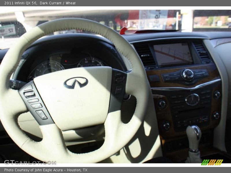 Dark Currant / Wheat 2011 Infiniti QX 56